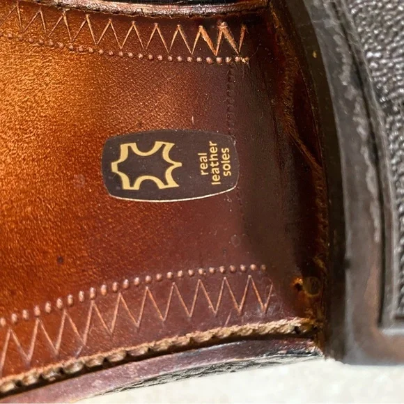 England Made Men’s Leather Loafer Dress Shoes 9 - Picture 6 of 10